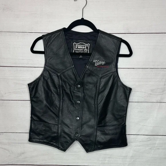 Victory Motorcycles USA Vest Size M - Picture 1 of 8